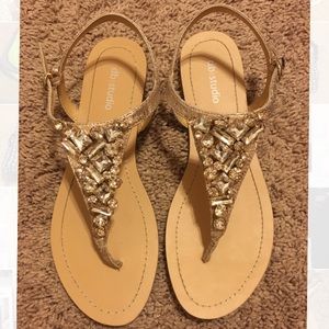 Rose Gold Sandals